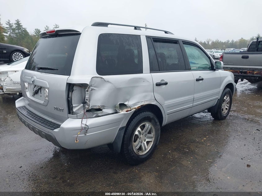 HONDA PILOT 2003 VIN 2HKYF18463H516191