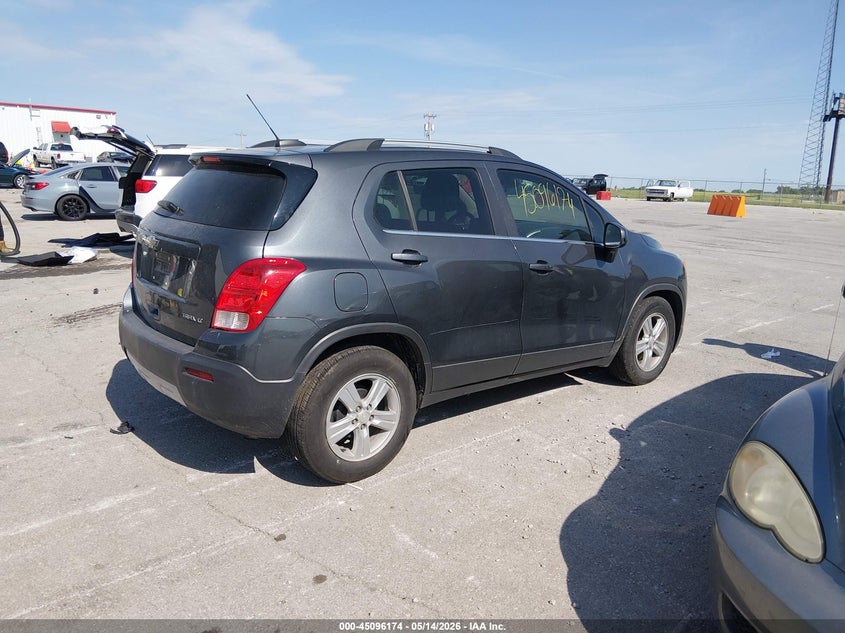 Vin: 3gncjlsb3gl245289, lot: 45593741, chevrolet trax lt 20164