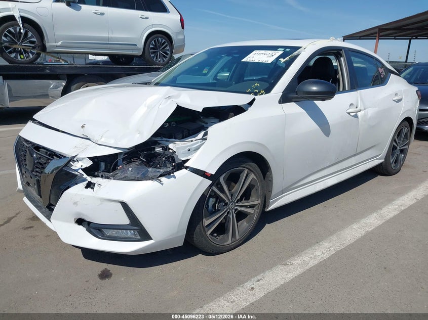 2022 Nissan Sentra Sr Xtronic Cvt 3N1AB8DV5NY285104 photo 1
