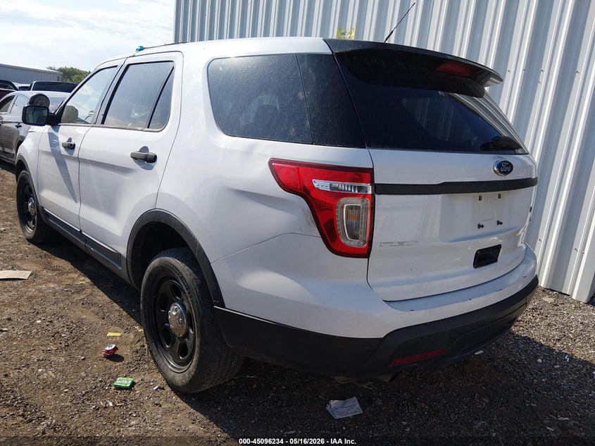 2013 FORD UTILITY POLICE INTERCEPTOR auction photo 3
