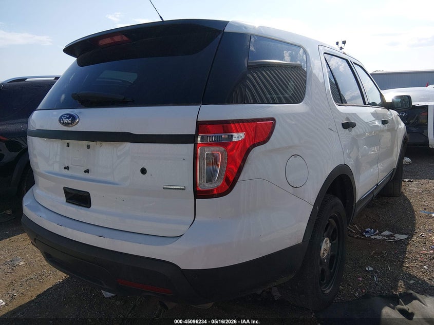 2013 FORD UTILITY POLICE INTERCEPTOR auction photo 4