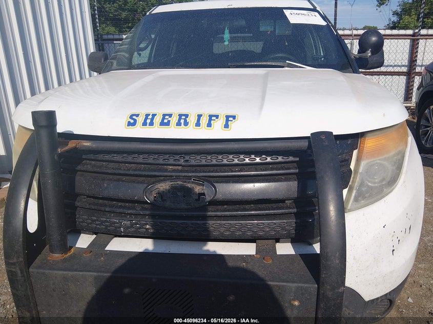 2013 FORD UTILITY POLICE INTERCEPTOR auction photo 6