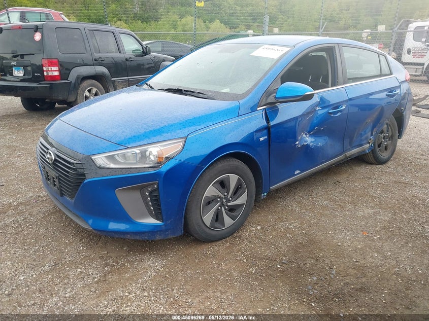 2018 Hyundai Ioniq Hybrid Sel KMHC75LC4JU087905 photo 1