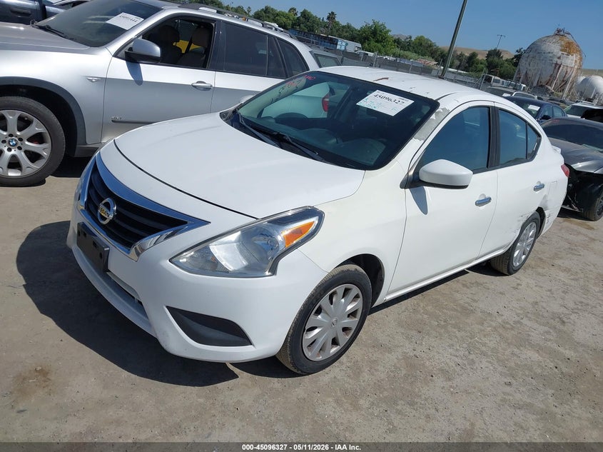 Vin: 3n1cn7ap3hl875450, lot: 45593894, nissan versa 1.6 sv 20172
