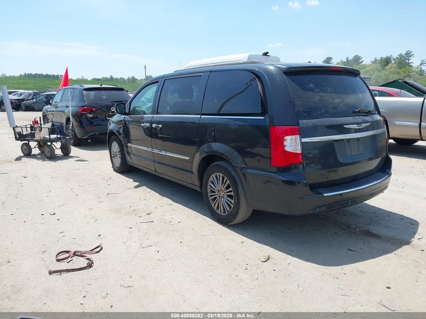 Vin: 2c4rc1cg0er285082, lot: 45593949, chrysler town & country touring-l 20143