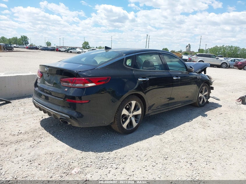 Vin: 5xxgt4l37kg292606, lot: 45593964, kia optima s 20194