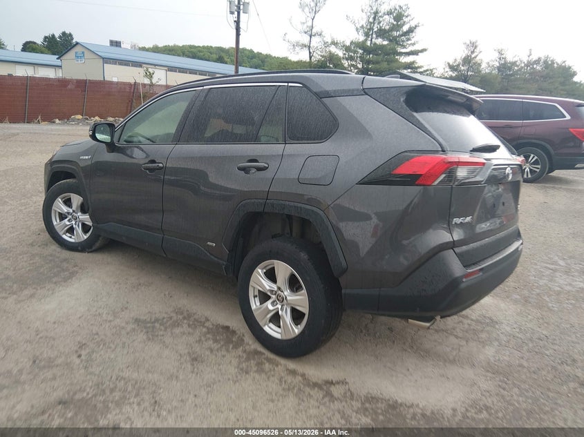 VIN 2T3RWRFV4MW127218 2021 TOYOTA RAV4 HYBRID XLE