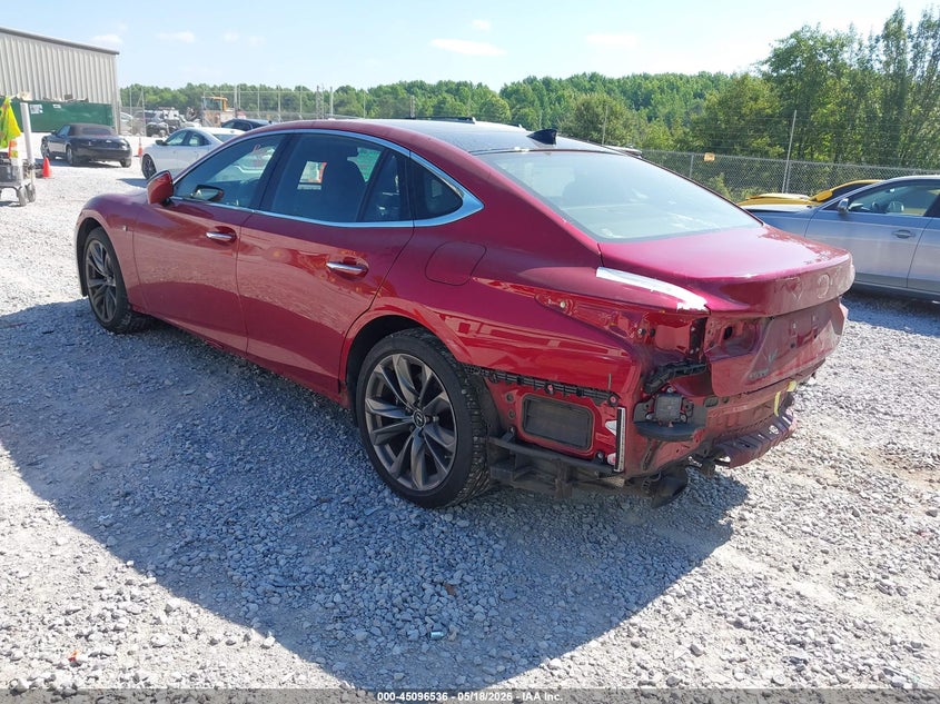 Vin: jthb51ff1j5002869, lot: 45594103, lexus ls 500 f sport 20183