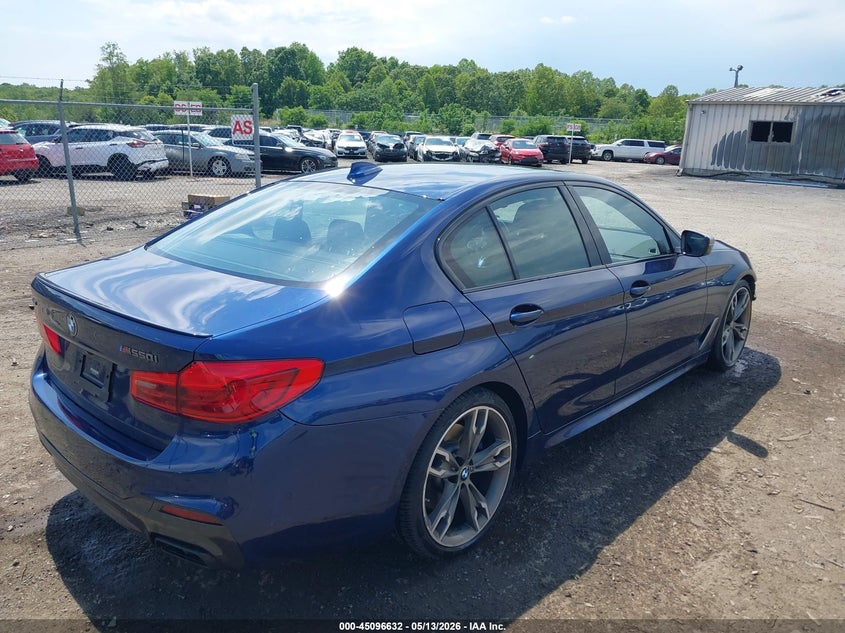 Vin: wbajb9c50kb288598, lot: 45594199, bmw m550i xdrive 20194