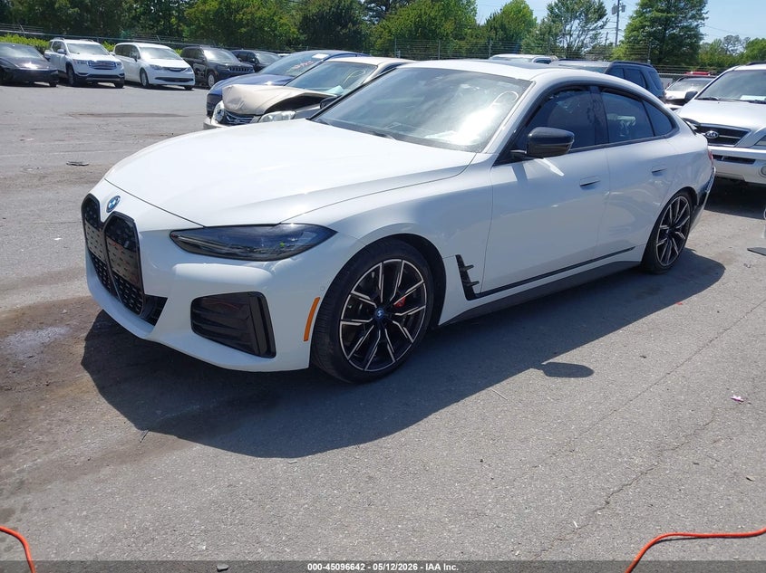 Vin: wby43aw02rfs61614, lot: 45594209, bmw i4 gran coupe edrive35 20242