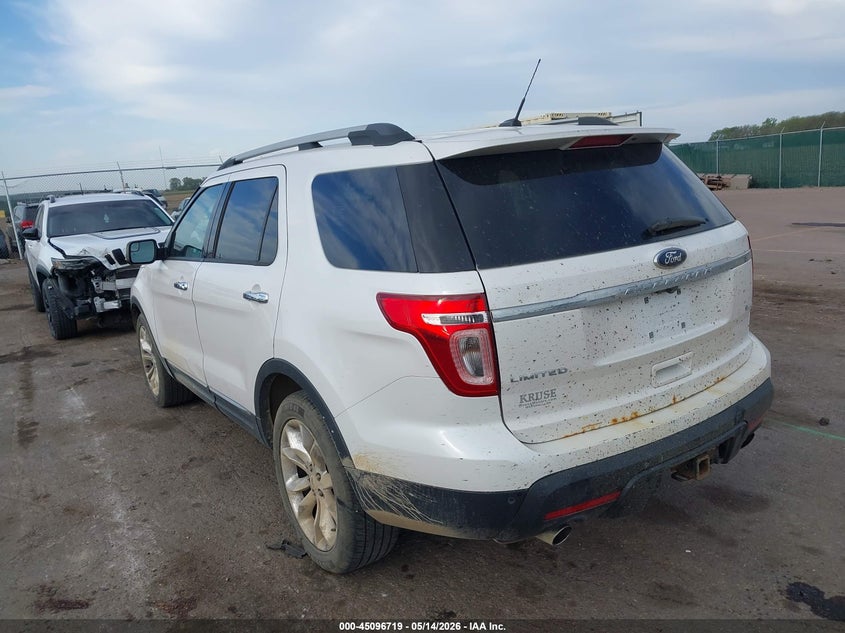 2013 FORD EXPLORER auction photo 3
