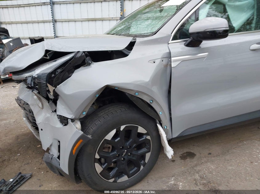VIN 5XYRL4JC8SG348172 2025 KIA SORENTO S