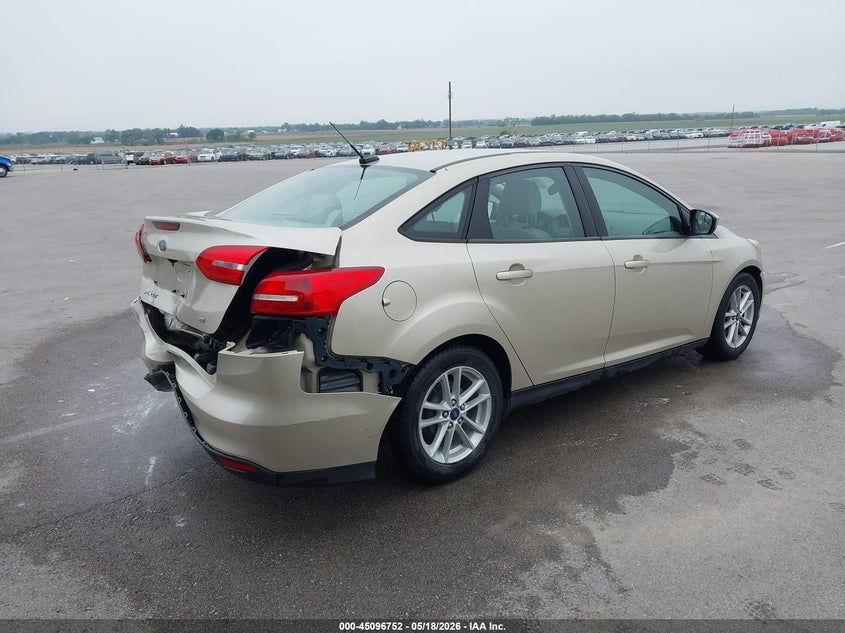 Vin: 1fadp3f28jl209001, lot: 45594319, ford focus se 20184