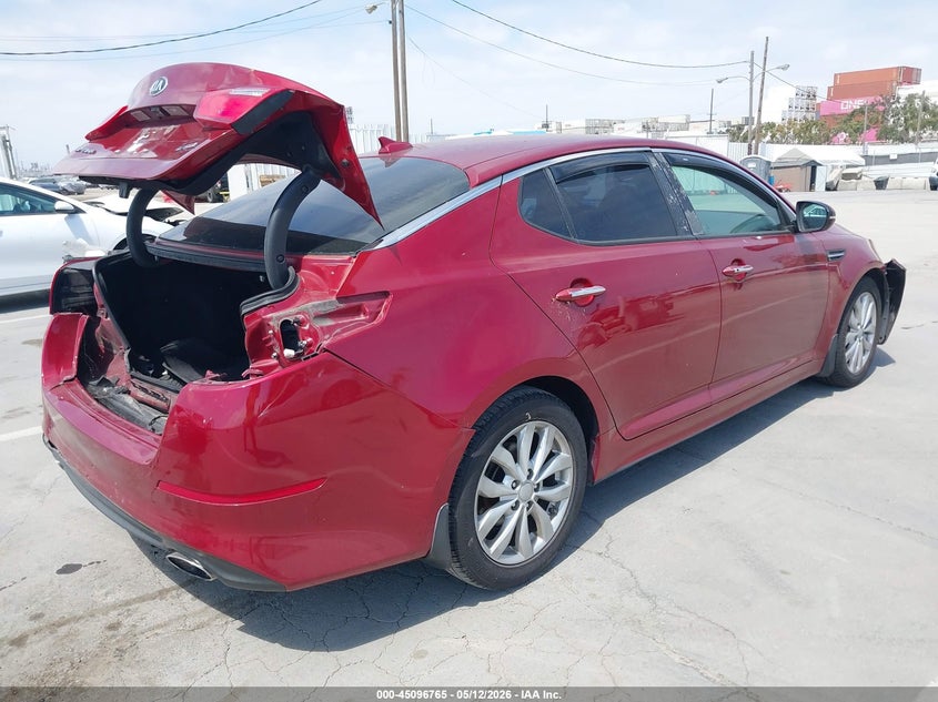 Vin: 5xxgn4a70fg391175, lot: 45594332, kia optima ex 20154