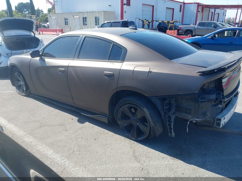 Vin: 2c3cdxhg4gh204760, lot: 45594453, dodge charger sxt 20163