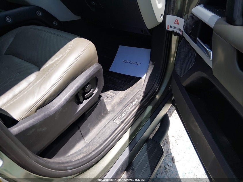2020 Land Rover Defender 110 Hse VIN: SALE9EEUXL2029995 Lot: 45096887