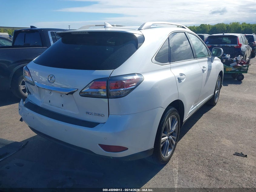 Vin: 2t2bk1ba8fc275950, lot: 45594480, lexus rx 350 20154