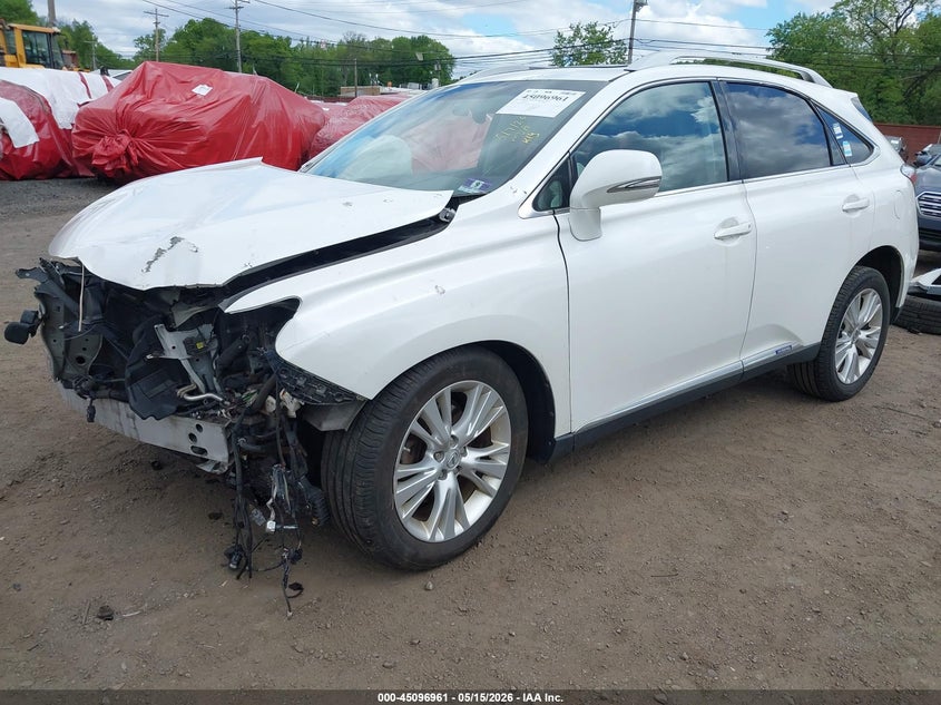Vin: jtjbc1ba8a2005848, lot: 45594528, lexus rx 450h 20102