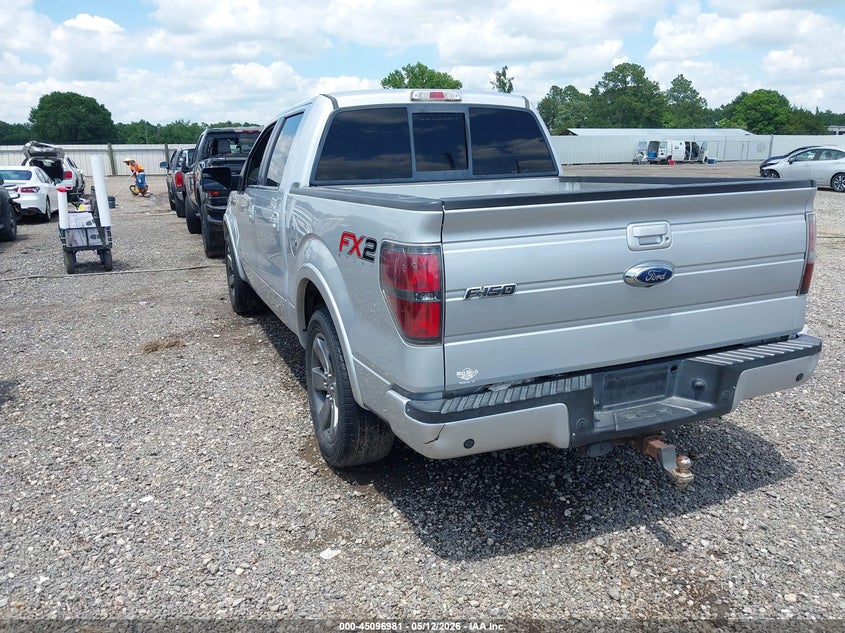 Vin: 1ftfw1ct9dkd39922, lot: 45594548, ford f-150 fx2 20133