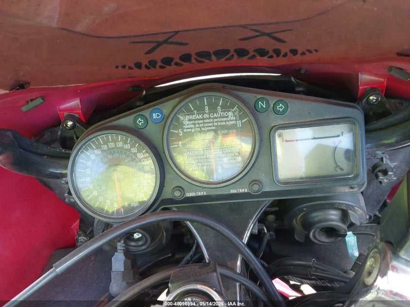 2000 Kawasaki Zx1200 A1 VIN: JKAZX9A10YA016178 Lot: 45096994