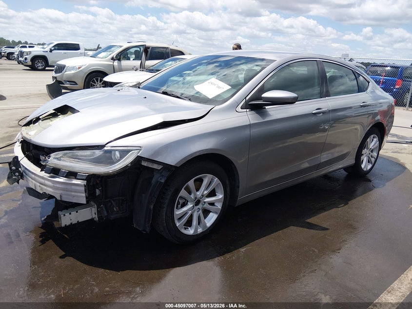 Vin: 1c3cccab0gn110764, lot: 45594574, chrysler 200 limited 20162
