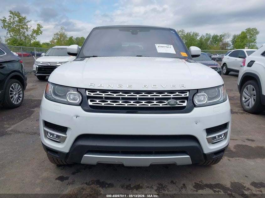 2017 Land Rover Range Rover Sport 3.0L V6 Supercharged Hse VIN: SALWR2FVXHA141381 Lot: 45097011
