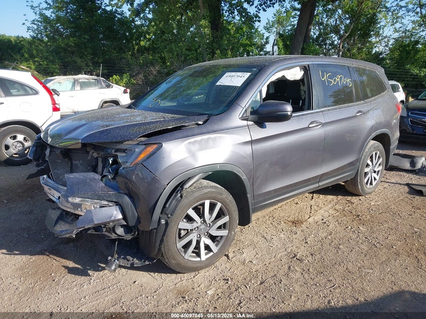2021 HONDA PILOT auction photo 2