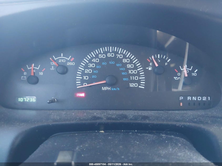 1999 Dodge Ram Wagon 2500 VIN: 2B4JB25Y7XK579647 Lot: 45097104