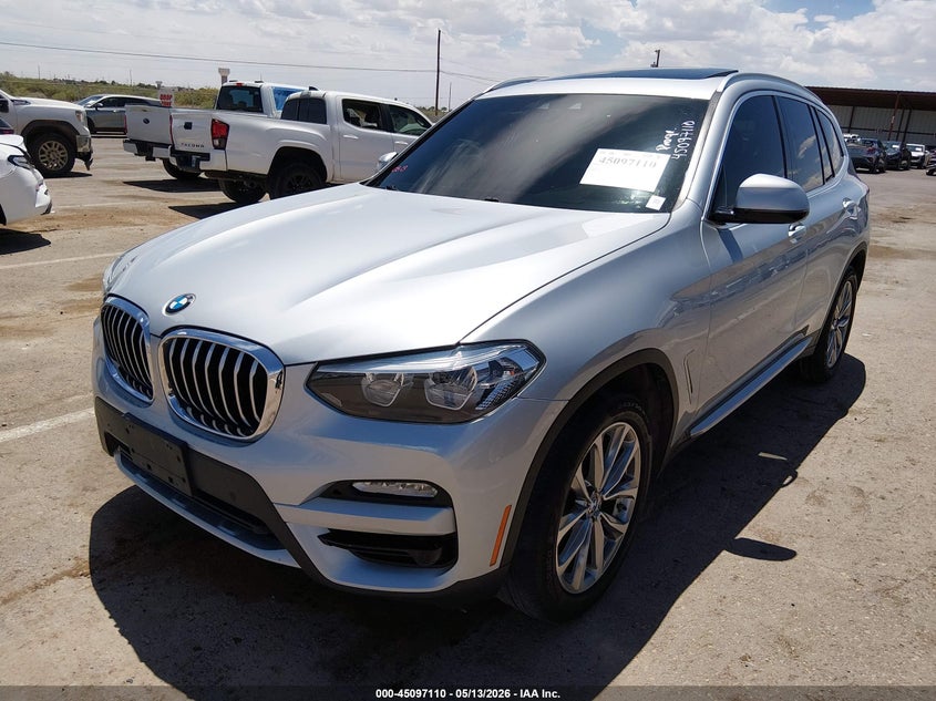 Vin: 5uxtr7c53klf27472, lot: 45594677, bmw x3 sdrive30i 20192