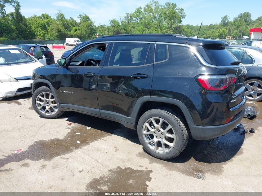 Vin: 3c4njdfb7nt191364, lot: 45594680, jeep compass latitude lux 4x4 20223