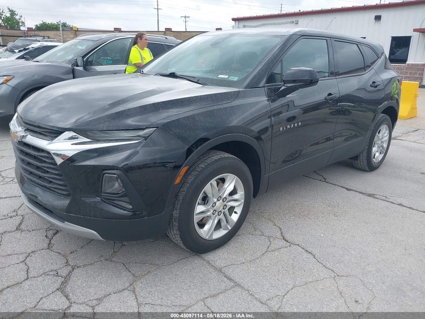 Vin: 3gnkbcrs6ms584614, lot: 45594681, chevrolet blazer fwd 2lt 20212