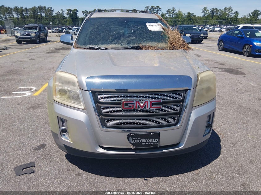 2011 Gmc Terrain 3.0 Slt-2 silver Lot 111045097137 Vin 2CTFLWE5XB6385350