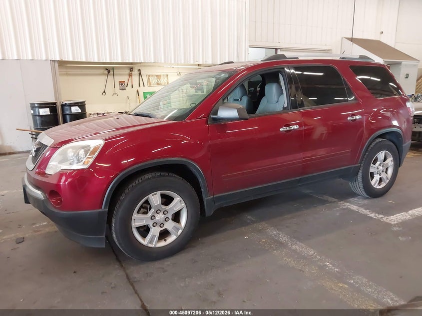Vin: 1gklvled0aj188451, lot: 45594773, gmc acadia sle 20102