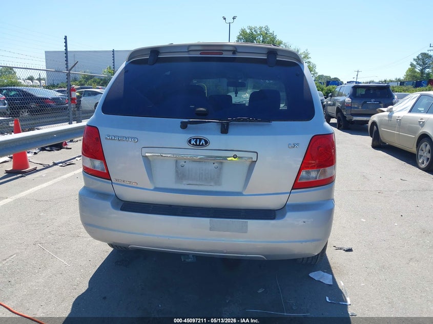 2006 Kia Sorento Ex/Lx VIN: KNDJD733X65633544 Lot: 45097211