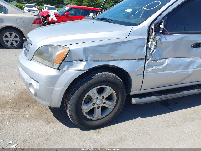 2006 Kia Sorento Ex/Lx VIN: KNDJD733X65633544 Lot: 45097211