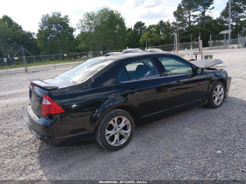 Vin: 3fahp0ha0cr359998, lot: 45594865, ford fusion se 20124