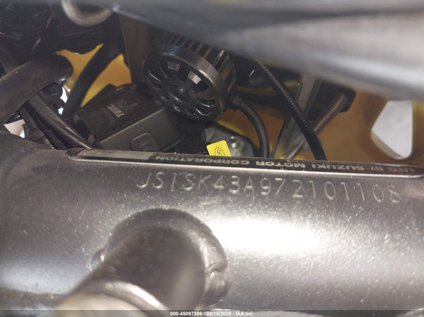2007 Suzuki Dr-Z400 S VIN: JS1SK43A972101108 Lot: 45097306