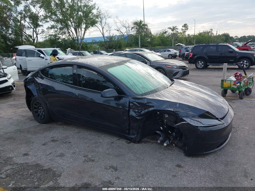 2025 TESLA MODEL 3 auction photo 1