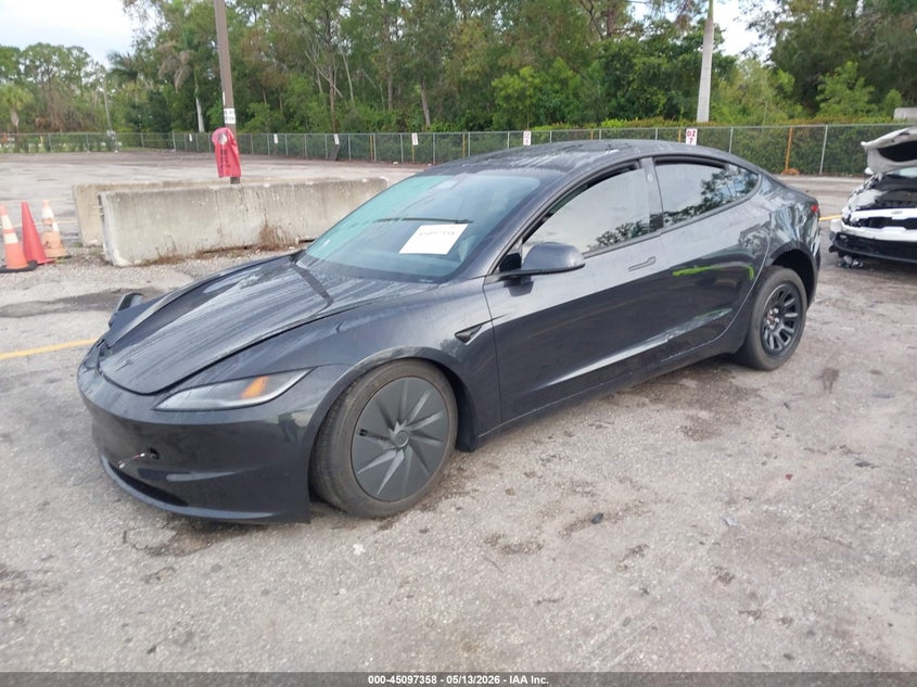2025 TESLA MODEL 3 auction photo 2