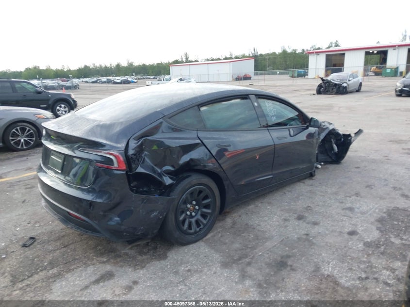 2025 TESLA MODEL 3 auction photo 4