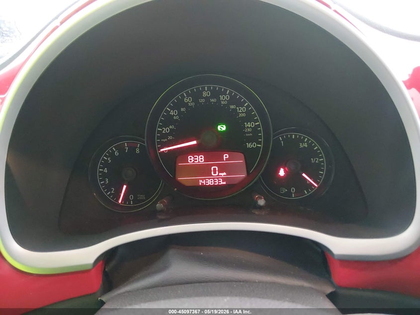 2012 Volkswagen Beetle 2.5L VIN: 3VWJP7AT1CM623143 Lot: 45097367