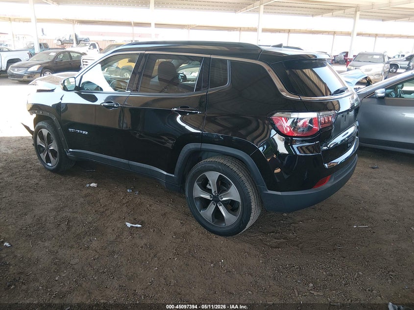 Vin: 3c4njcbb4ht682110, lot: 45594962, jeep new compass latitude fwd 20173