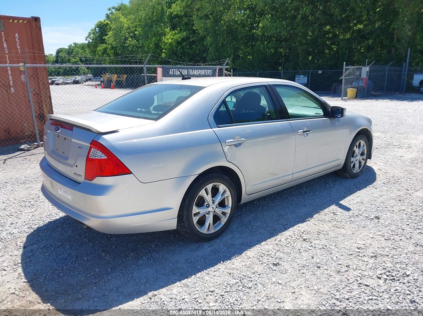 Vin: 3fahp0hg2cr197912, lot: 45594986, ford fusion se 20124