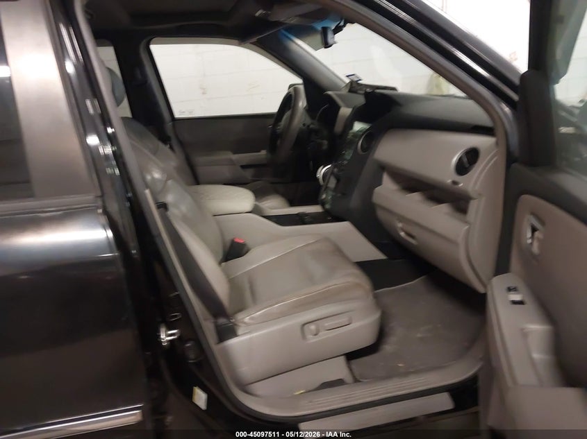 2009 Honda Pilot 3.5 Touring black Lot 111045097511 Vin 5FNYF38949B020207