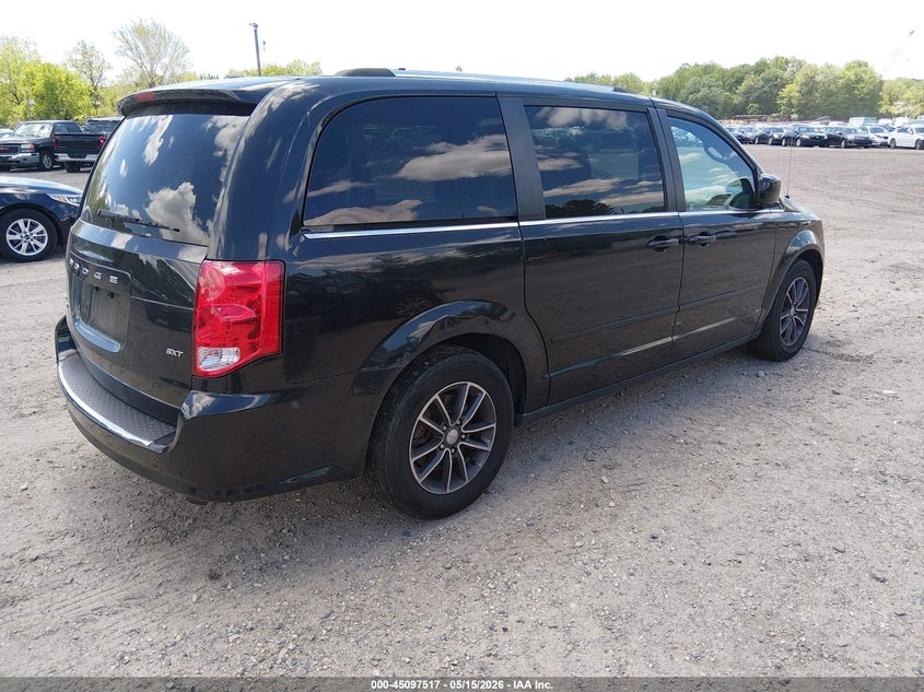 Vin: 2c4rdgcg4hr852155, lot: 45595084, dodge grand caravan sxt 20174