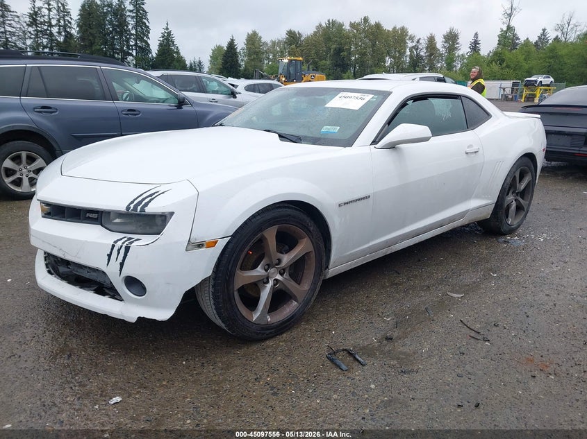 2014 Chevrolet Camaro 1lt 2G1FB1E35E9174391 photo 1