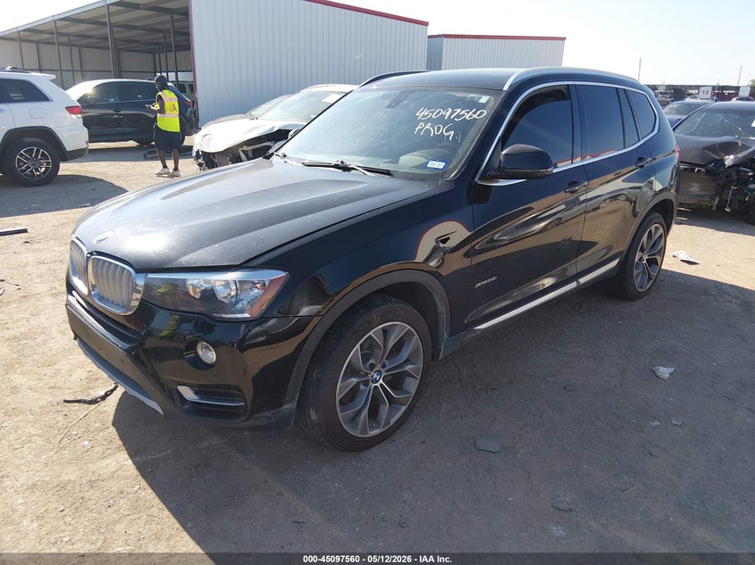 Vin: 5uxwx9c53f0d51285, lot: 45595127, bmw x3 xdrive28i 20152