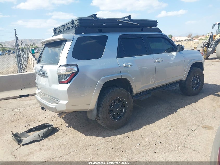 Vin: jtebu5jr8g5283635, lot: 45595147, toyota 4runner trail premium 20164