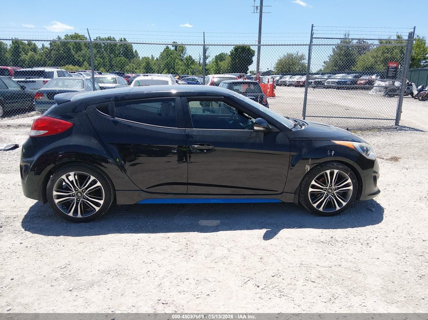 2016 Hyundai Veloster Turbo VIN: KMHTC6AE6GU280023 Lot: 45097669