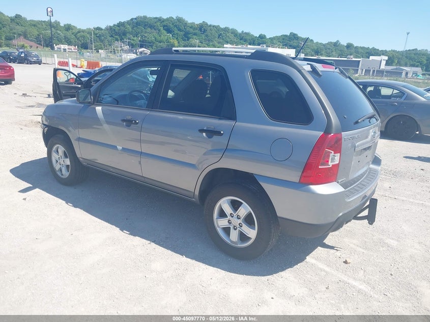Vin: kndkgca32a7670334, lot: 45595337, kia sportage lx v6 20103